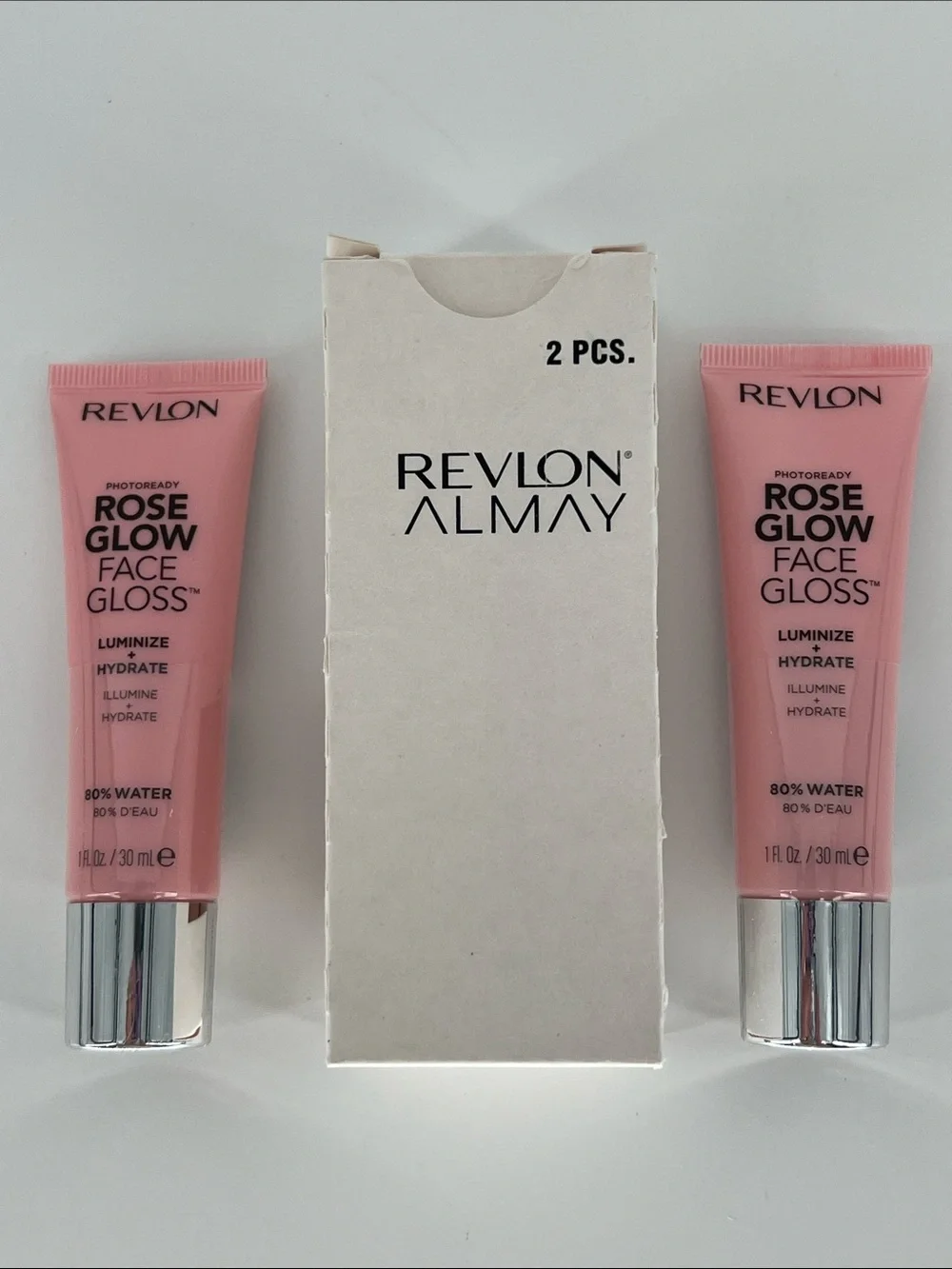 Revlon PhotoReady Rose Glow Face Gloss Set of 2